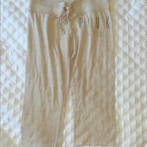 Love Pink Cropped Lounge Pants